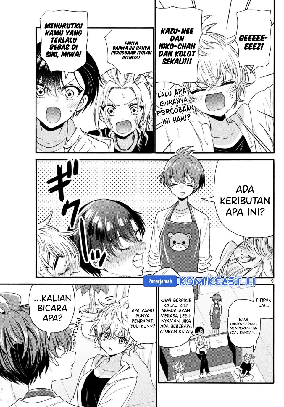 Mikadono Sanshimai wa Angai, Choroi Chapter 128 Gambar 9