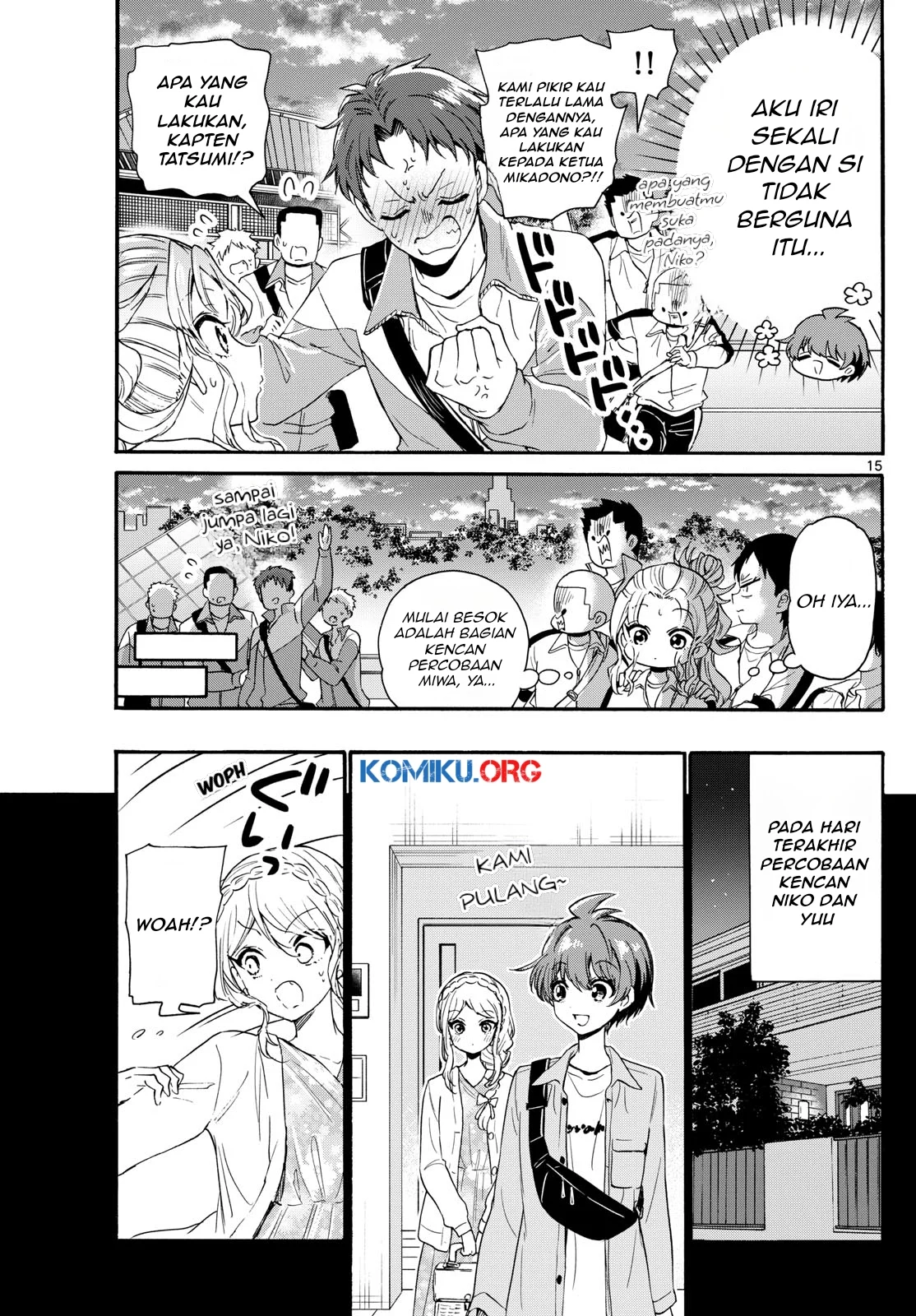 Mikadono Sanshimai wa Angai, Choroi Chapter 134 Gambar 14