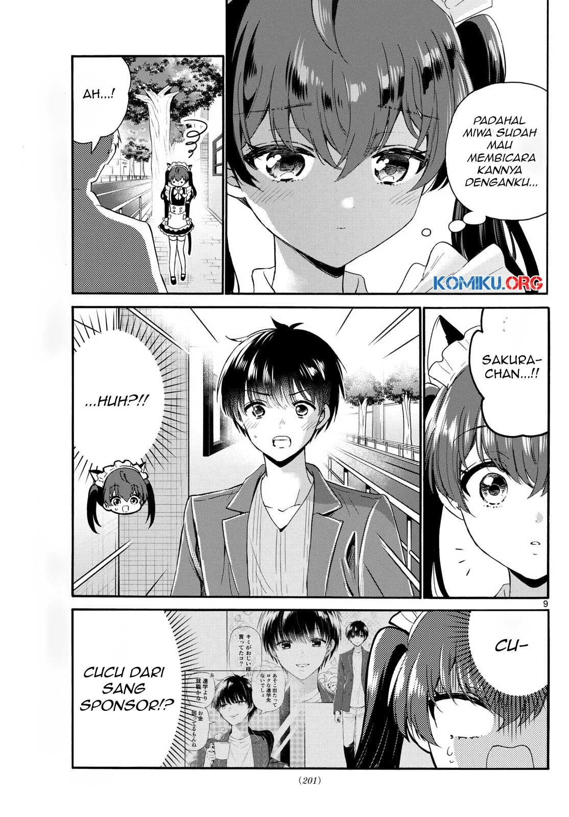 Mikadono Sanshimai wa Angai, Choroi Chapter 135 Gambar 10