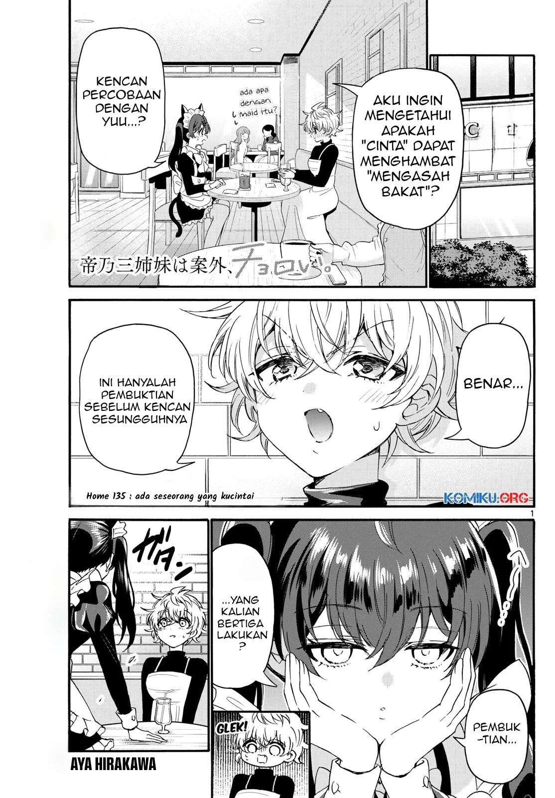 Baca  Mikadono Sanshimai wa Angai, Choroi Chapter 135 Gambar 2