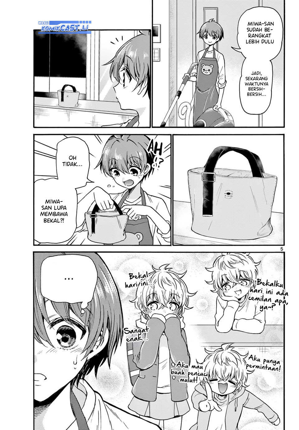 Mikadono Sanshimai wa Angai, Choroi Chapter 36 Gambar 5