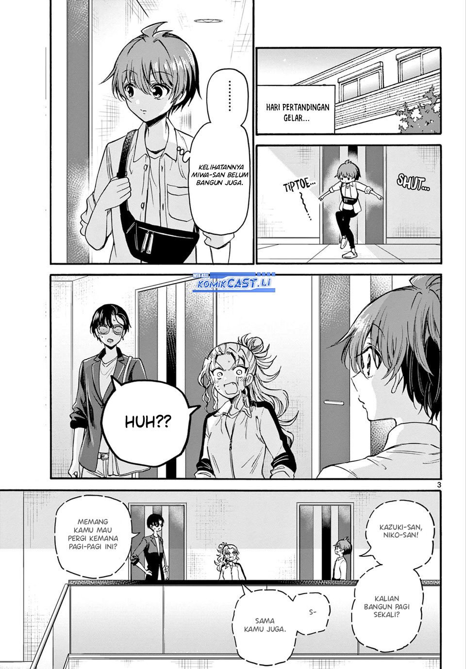 Mikadono Sanshimai wa Angai, Choroi Chapter 38 Gambar 3