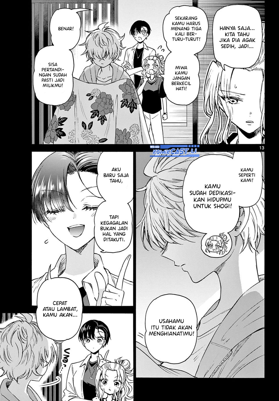 Mikadono Sanshimai wa Angai, Choroi Chapter 40 Gambar 13