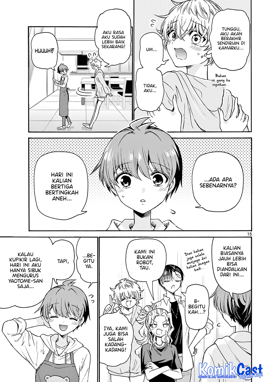 Mikadono Sanshimai wa Angai, Choroi Chapter 48 Gambar 15