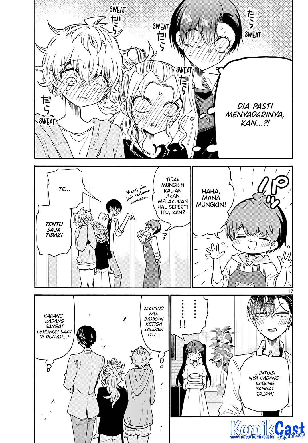 Mikadono Sanshimai wa Angai, Choroi Chapter 48 Gambar 17