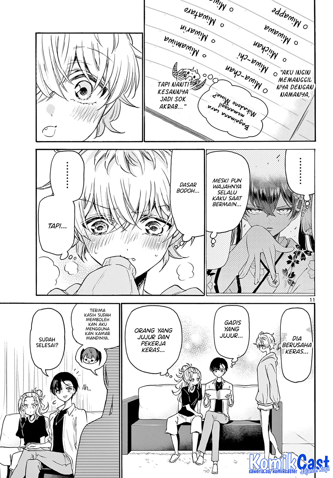 Mikadono Sanshimai wa Angai, Choroi Chapter 49 Gambar 11