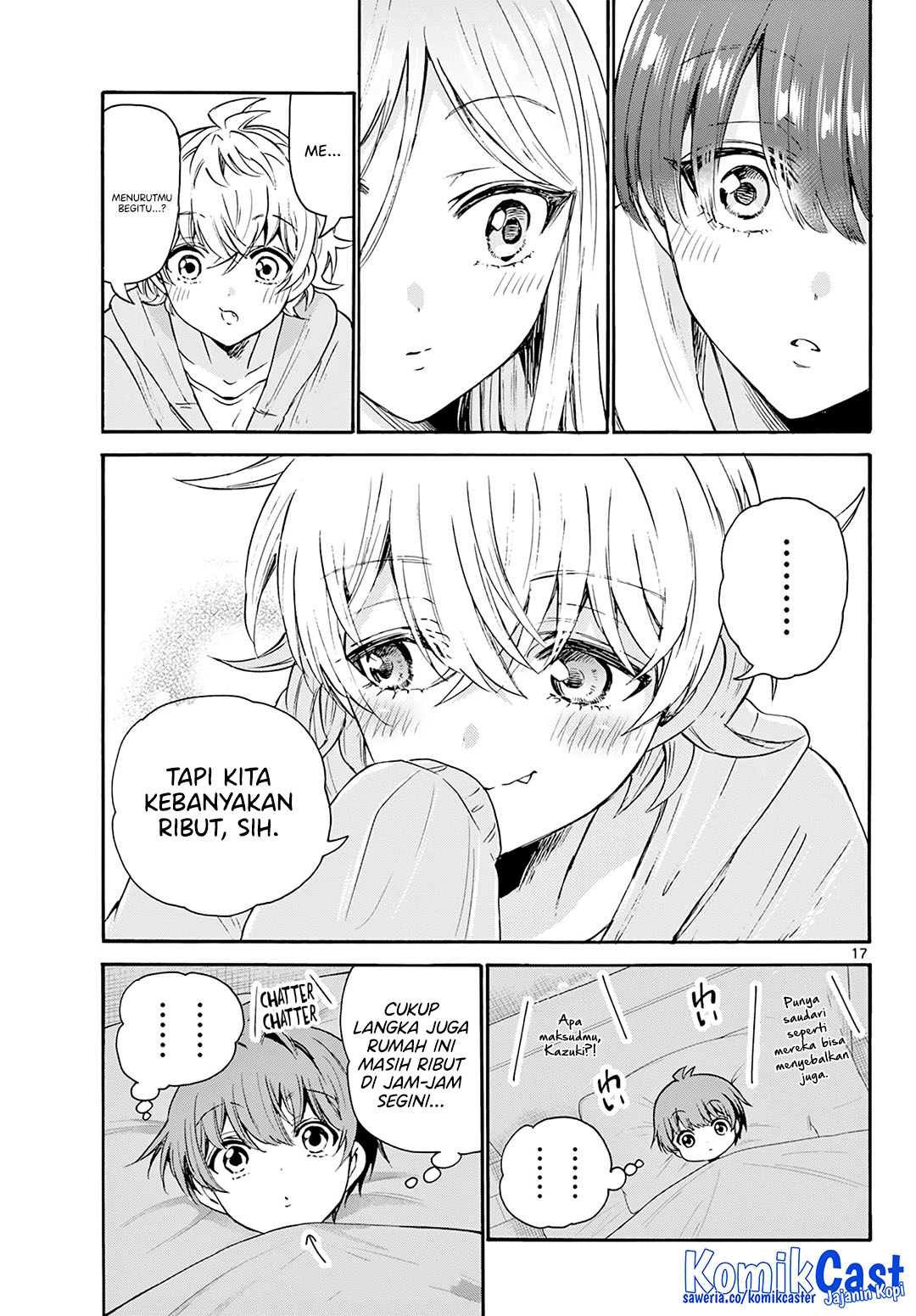 Mikadono Sanshimai wa Angai, Choroi Chapter 50 Gambar 17