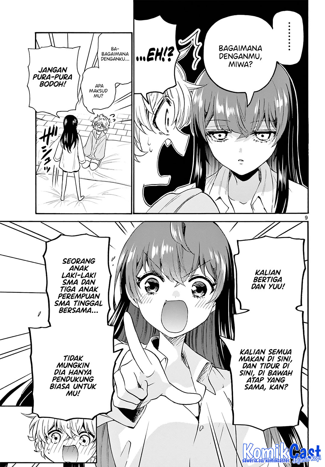 Mikadono Sanshimai wa Angai, Choroi Chapter 50 Gambar 9