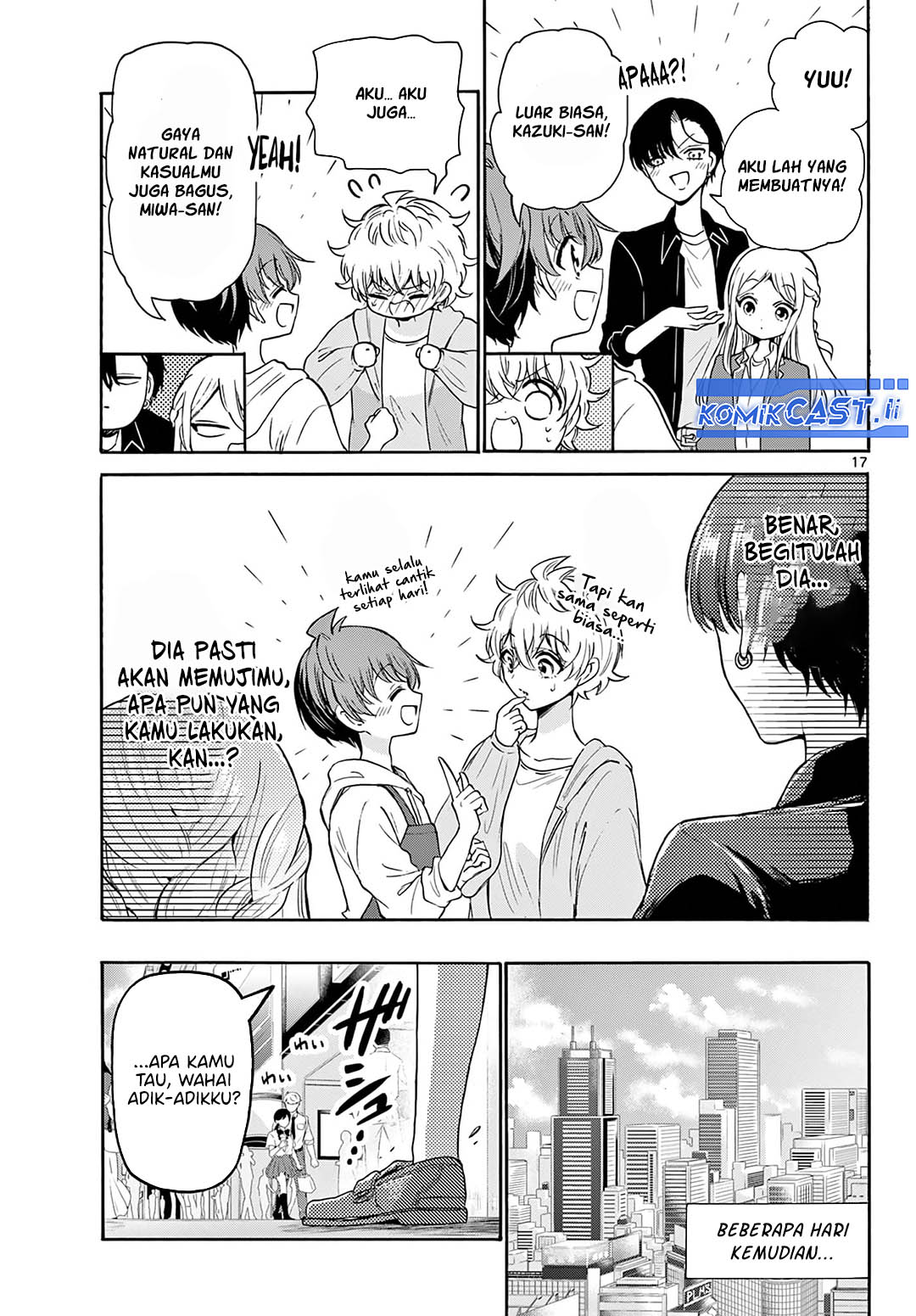 Mikadono Sanshimai wa Angai, Choroi Chapter 52 Gambar 17