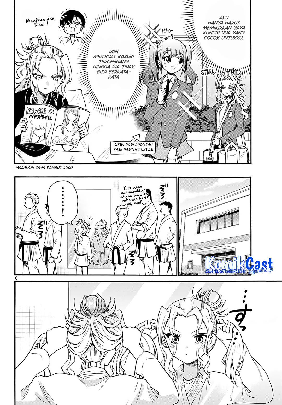 Mikadono Sanshimai wa Angai, Choroi Chapter 52 Gambar 6
