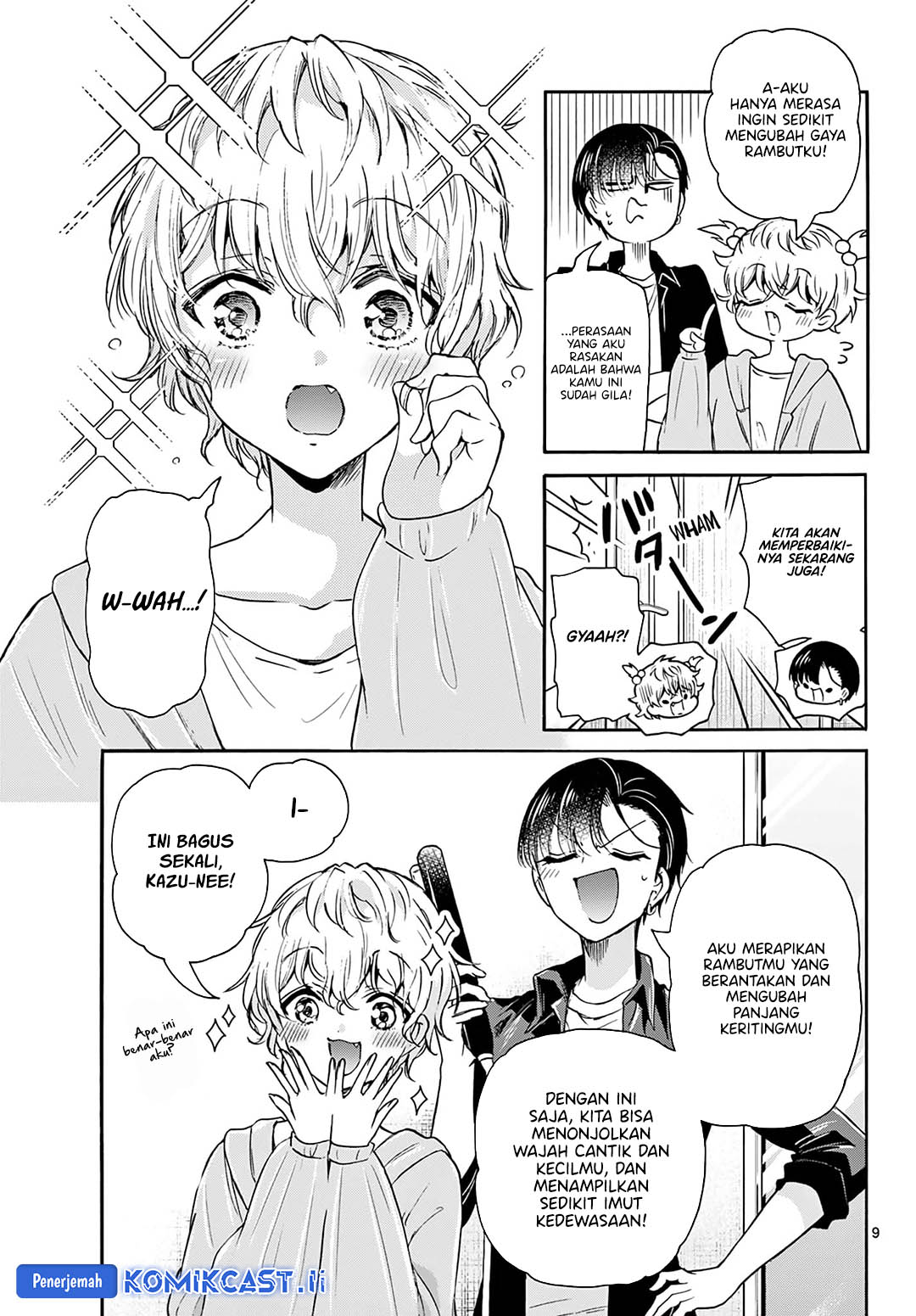 Mikadono Sanshimai wa Angai, Choroi Chapter 52 Gambar 9