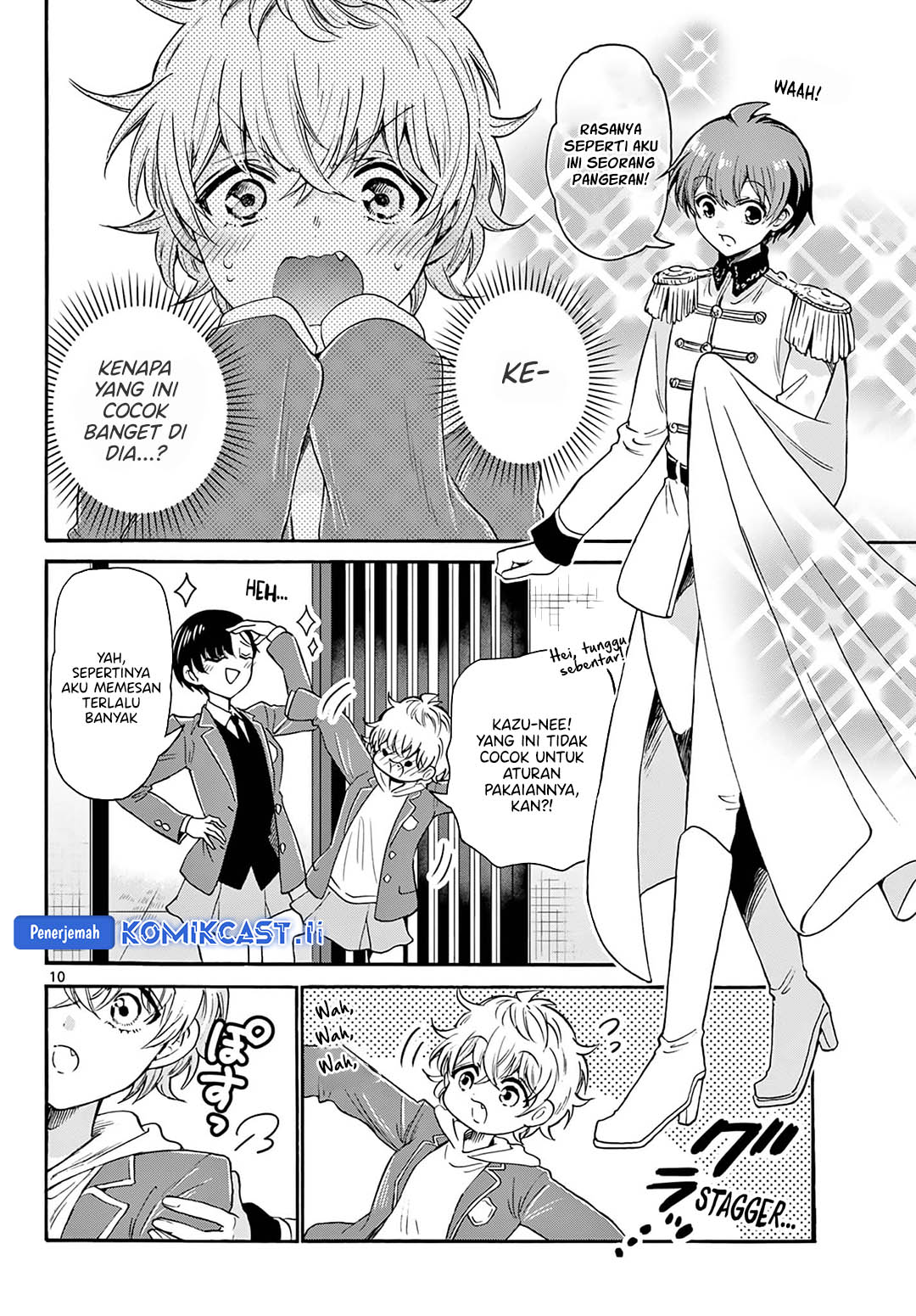 Mikadono Sanshimai wa Angai, Choroi Chapter 54 Gambar 10