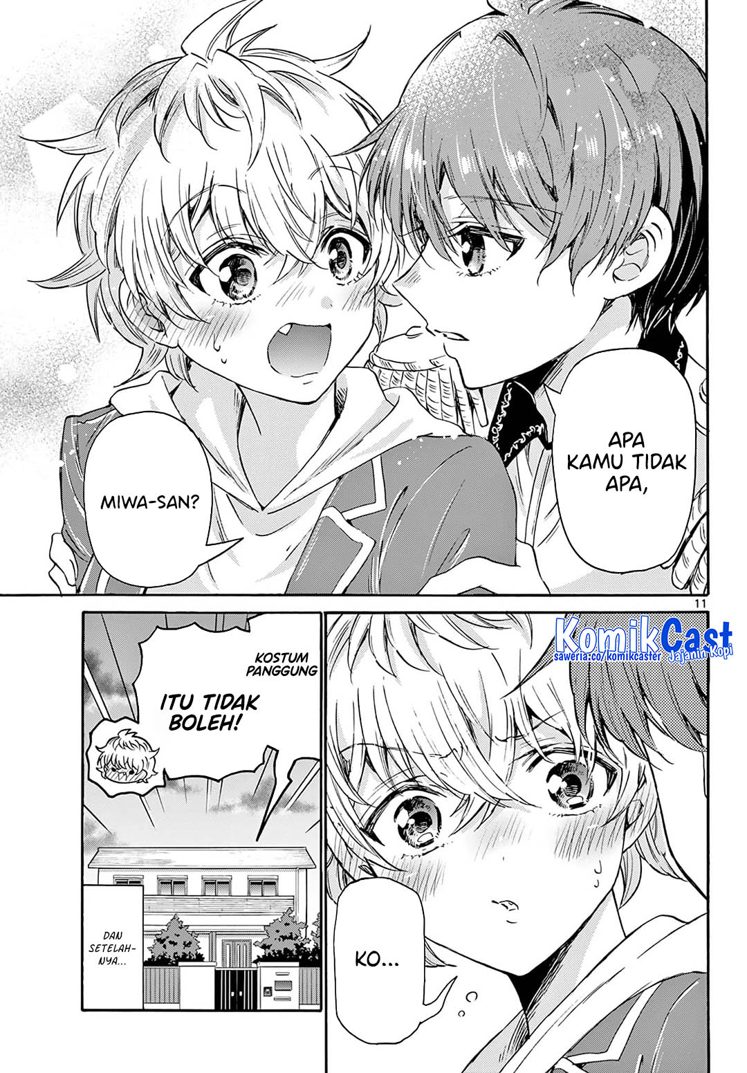 Mikadono Sanshimai wa Angai, Choroi Chapter 54 Gambar 11