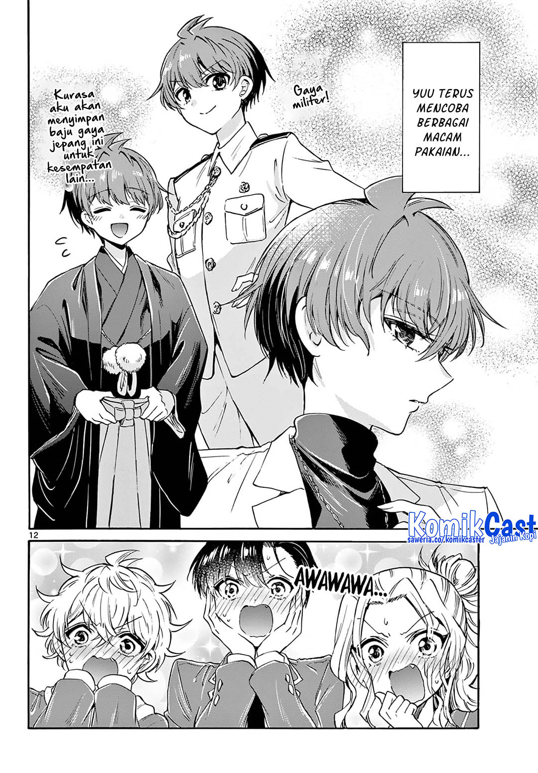 Mikadono Sanshimai wa Angai, Choroi Chapter 54 Gambar 12