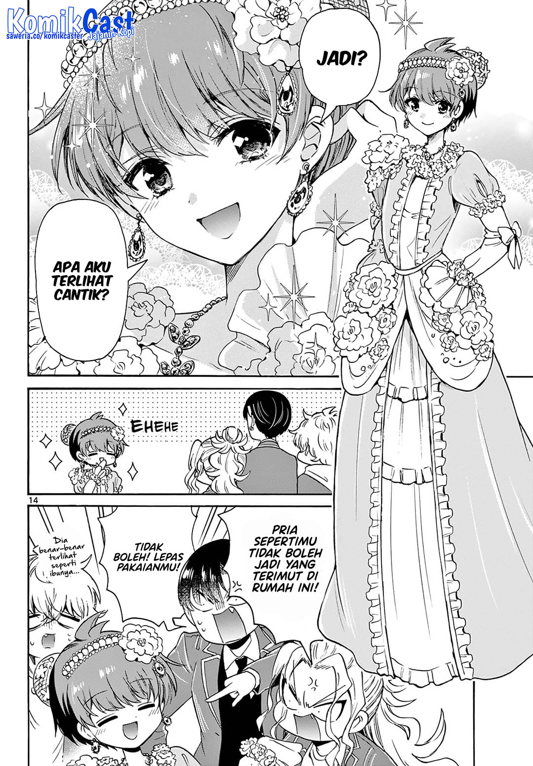 Mikadono Sanshimai wa Angai, Choroi Chapter 54 Gambar 14