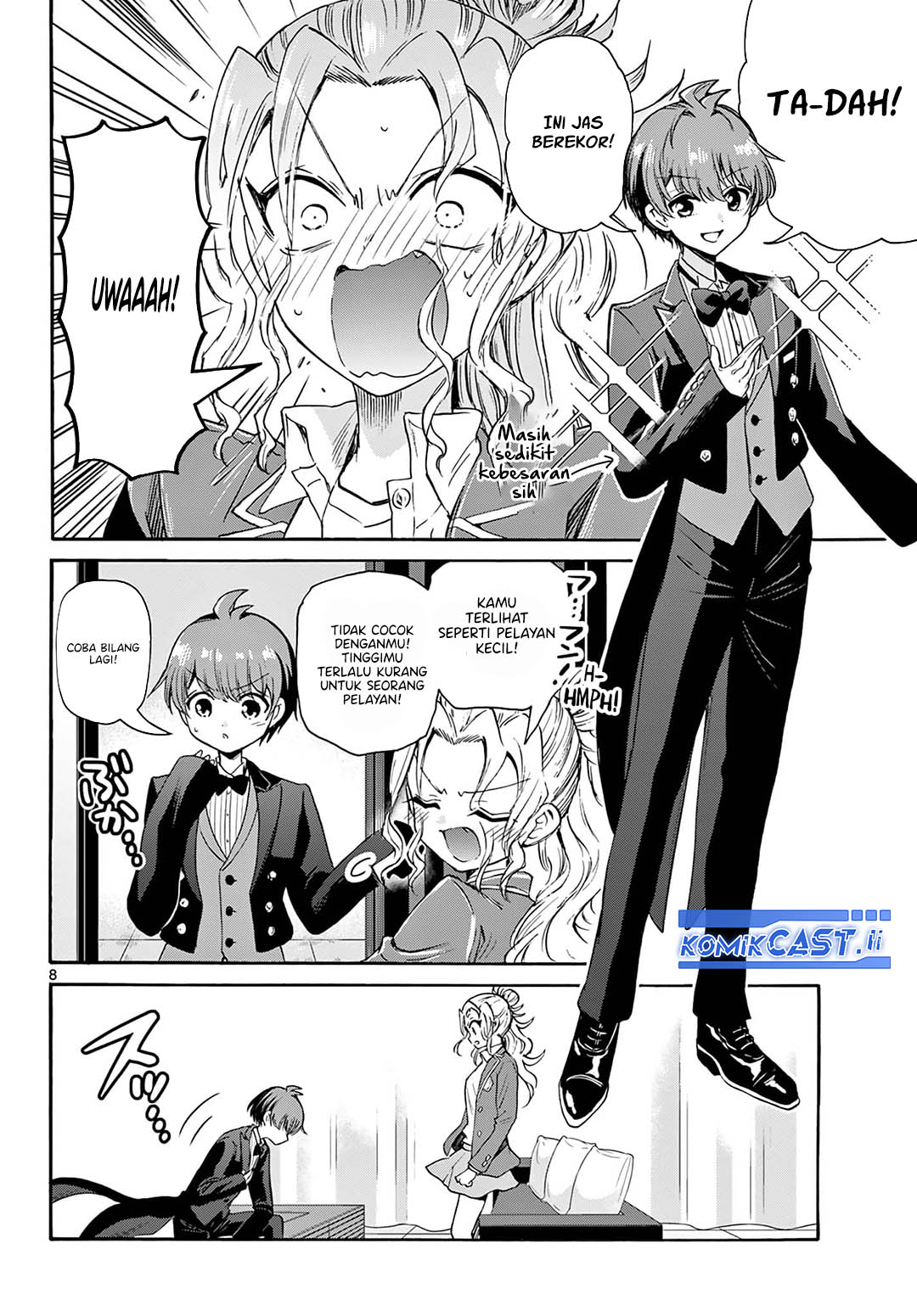 Mikadono Sanshimai wa Angai, Choroi Chapter 54 Gambar 8