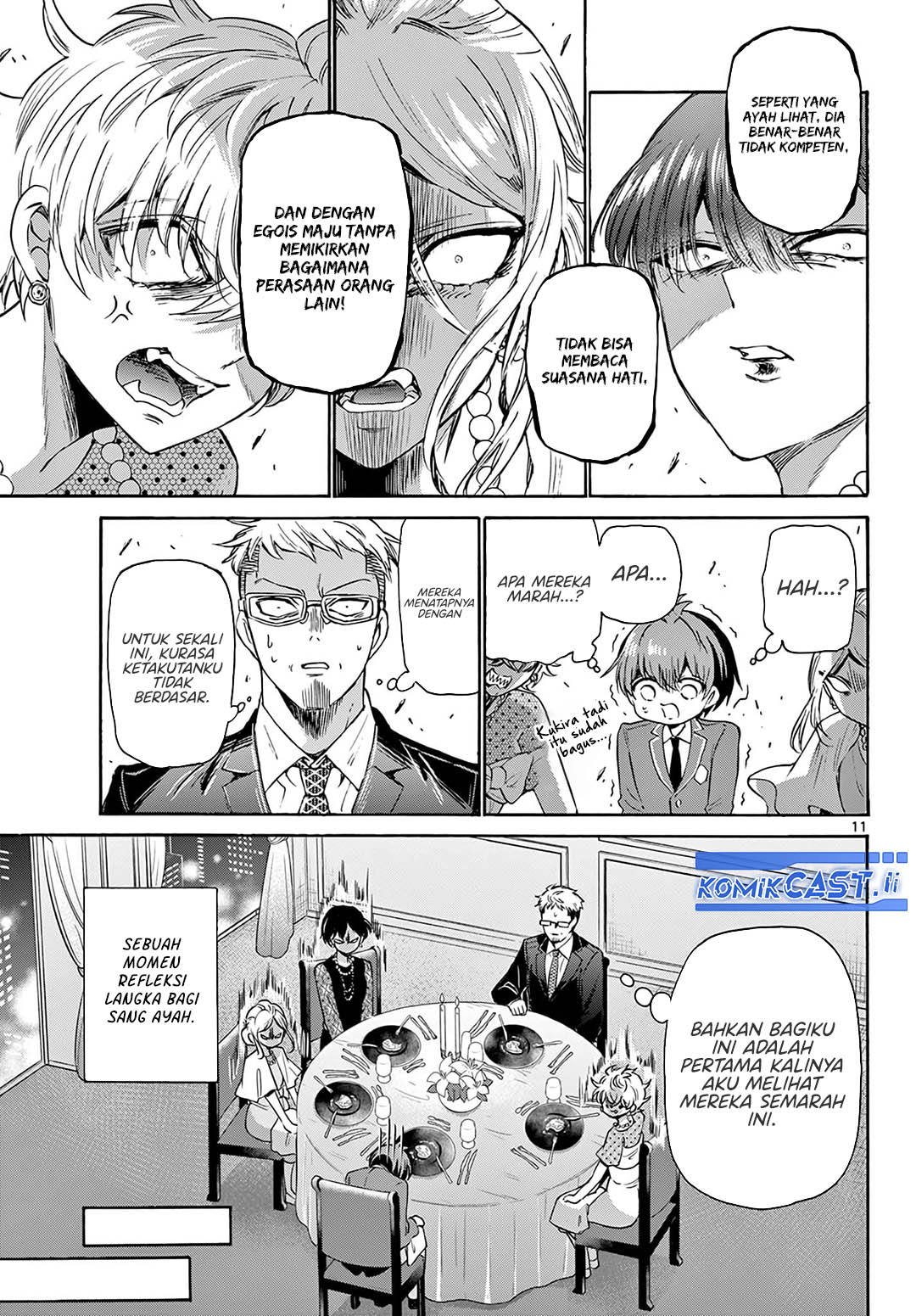 Mikadono Sanshimai wa Angai, Choroi Chapter 56 Gambar 11