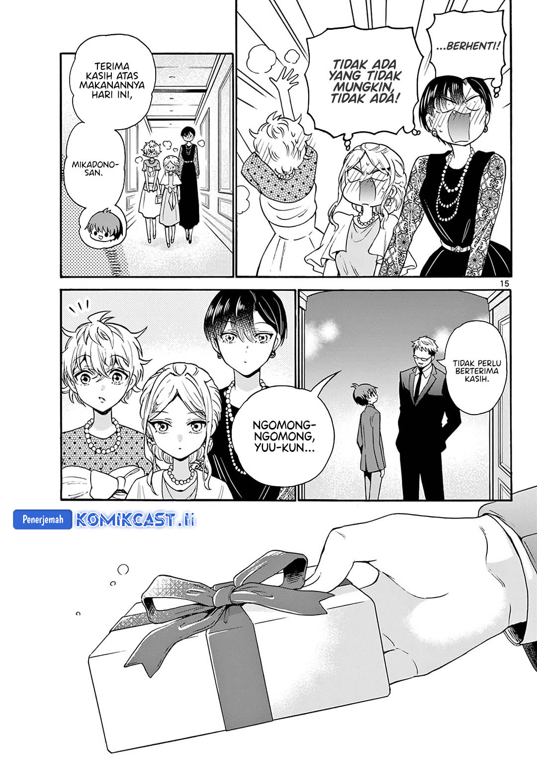 Mikadono Sanshimai wa Angai, Choroi Chapter 56 Gambar 15