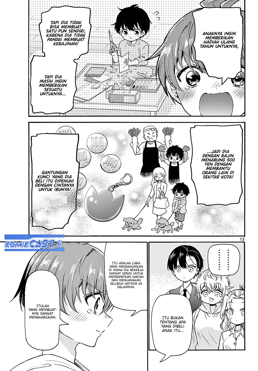 Mikadono Sanshimai wa Angai, Choroi Chapter 57 Gambar 13