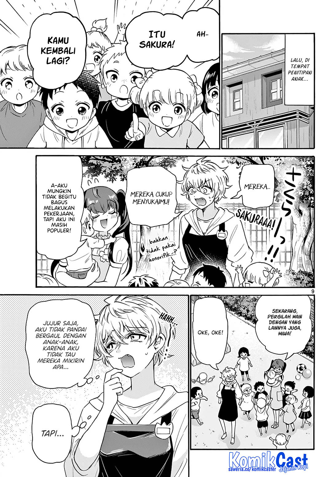 Mikadono Sanshimai wa Angai, Choroi Chapter 60 Gambar 9