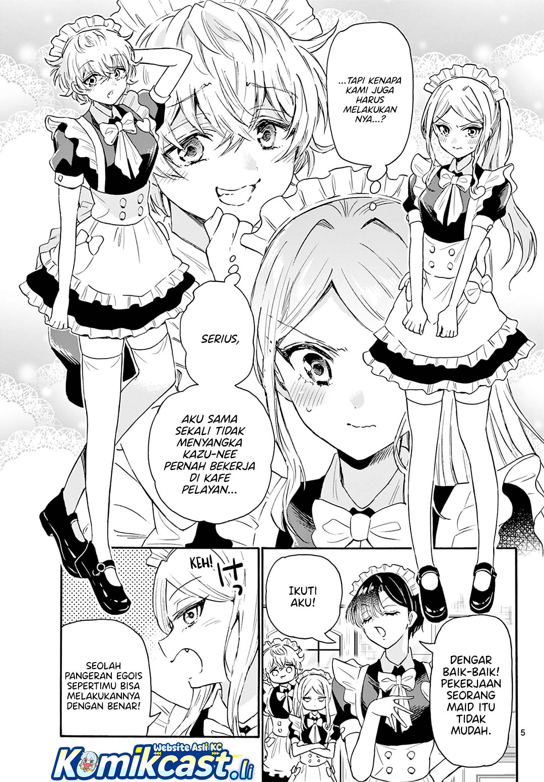 Mikadono Sanshimai wa Angai, Choroi Chapter 64 Gambar 5