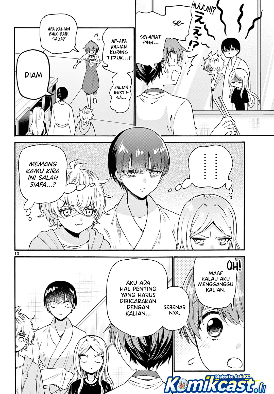 Mikadono Sanshimai wa Angai, Choroi Chapter 68 Gambar 10