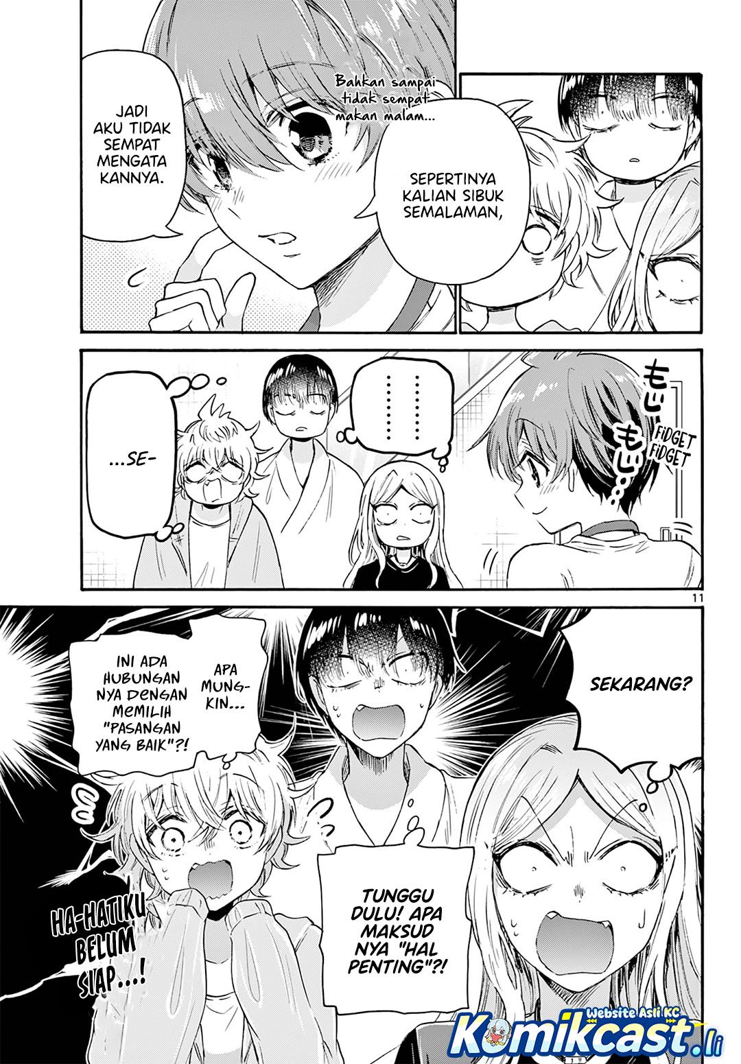 Mikadono Sanshimai wa Angai, Choroi Chapter 68 Gambar 11