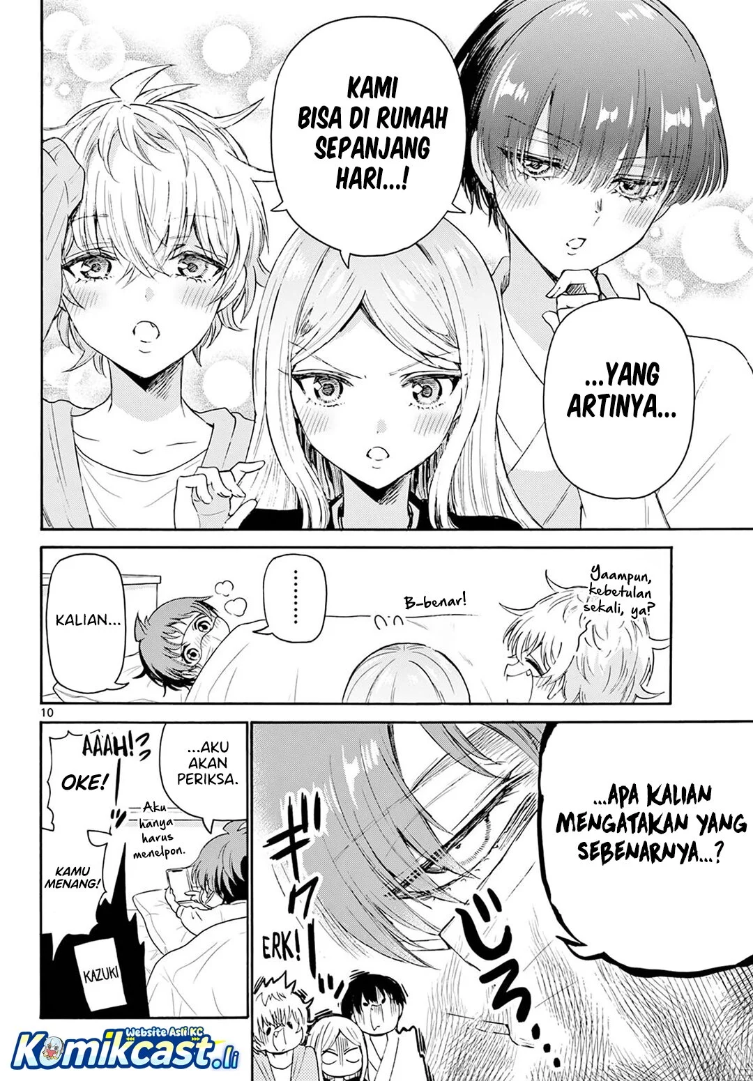 Mikadono Sanshimai wa Angai, Choroi Chapter 73 Gambar 10