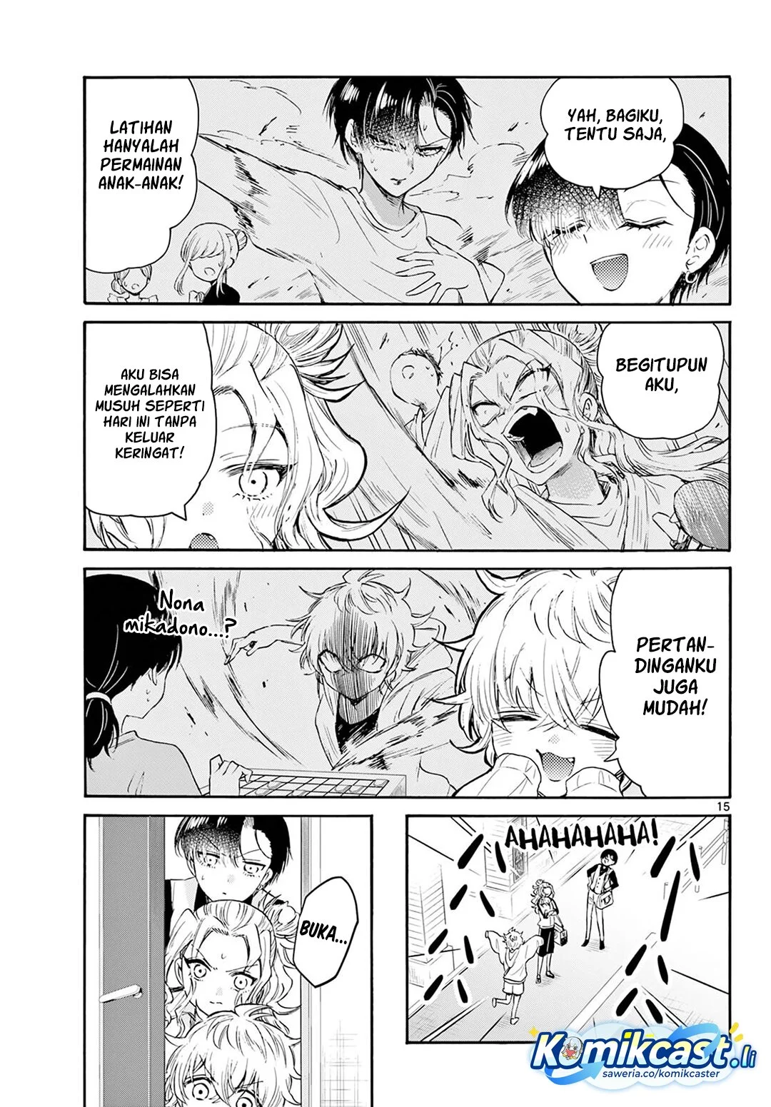 Mikadono Sanshimai wa Angai, Choroi Chapter 73 Gambar 15