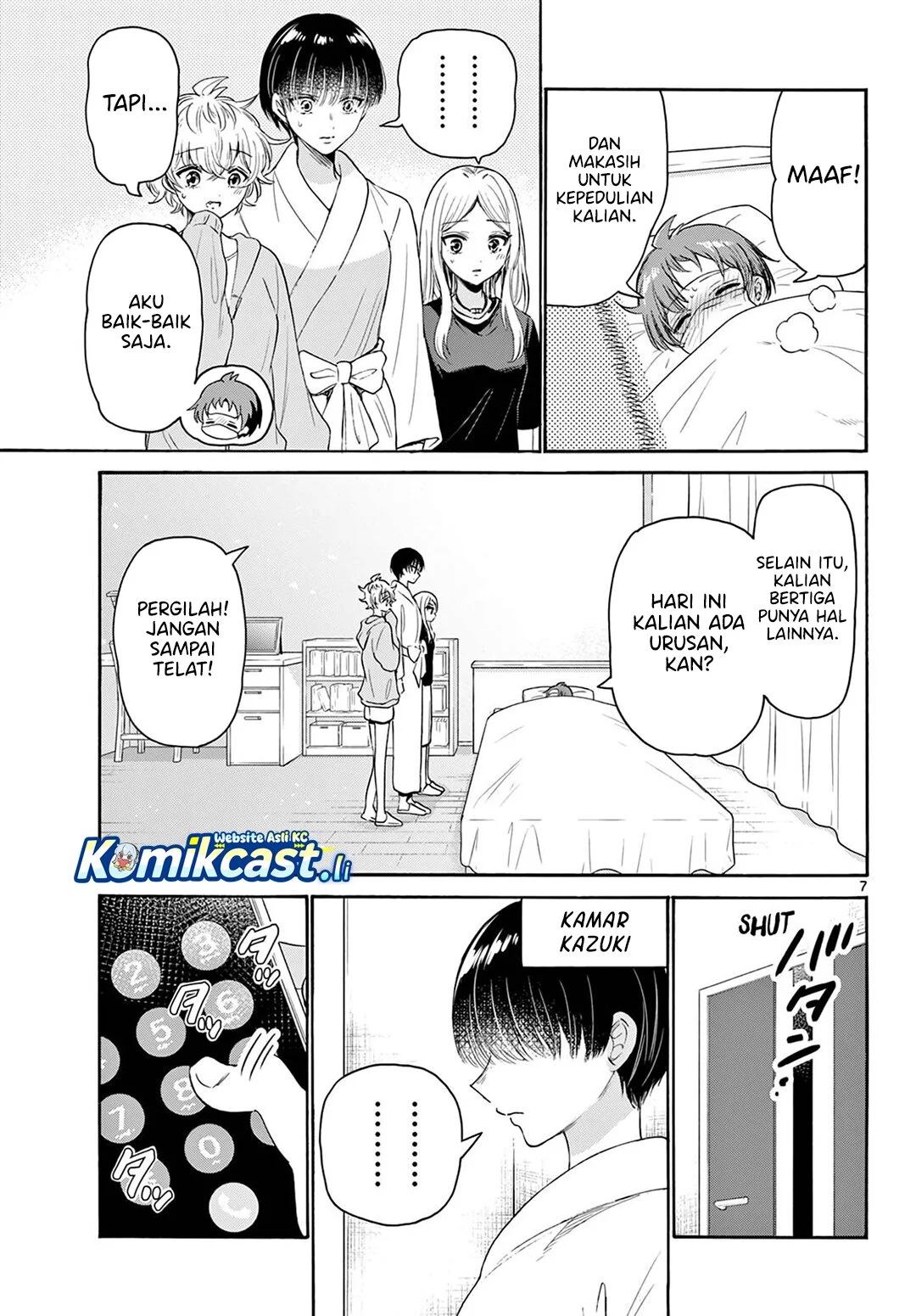 Mikadono Sanshimai wa Angai, Choroi Chapter 73 Gambar 7