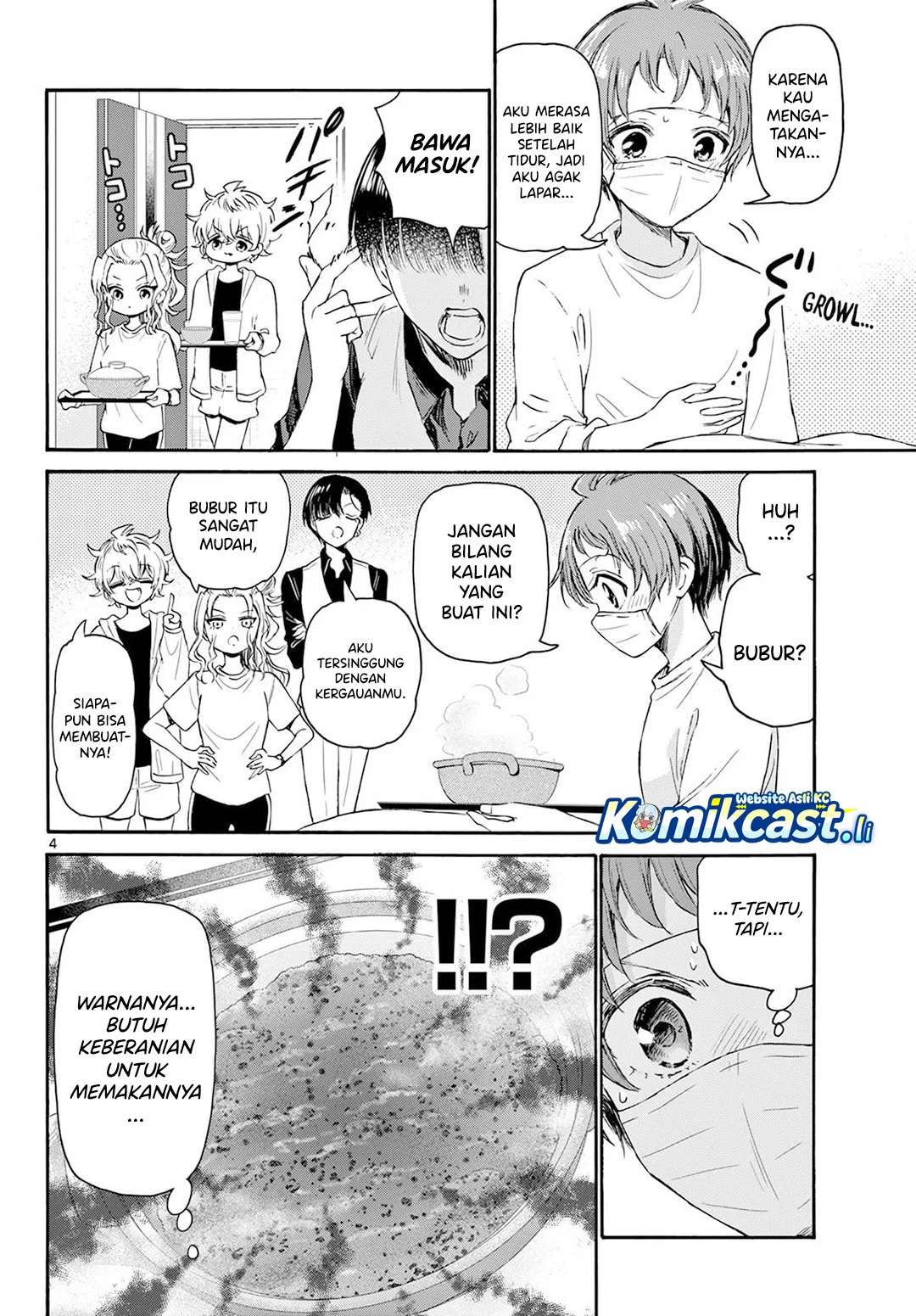 Mikadono Sanshimai wa Angai, Choroi Chapter 74 Gambar 4