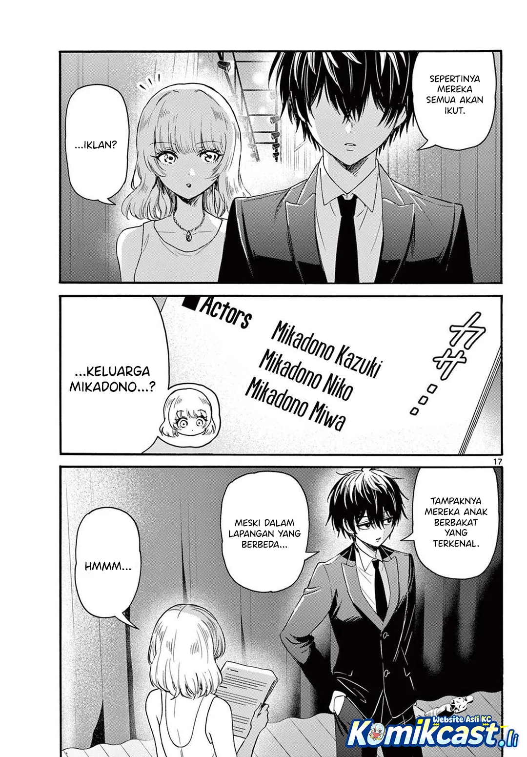 Mikadono Sanshimai wa Angai, Choroi Chapter 76 Gambar 16