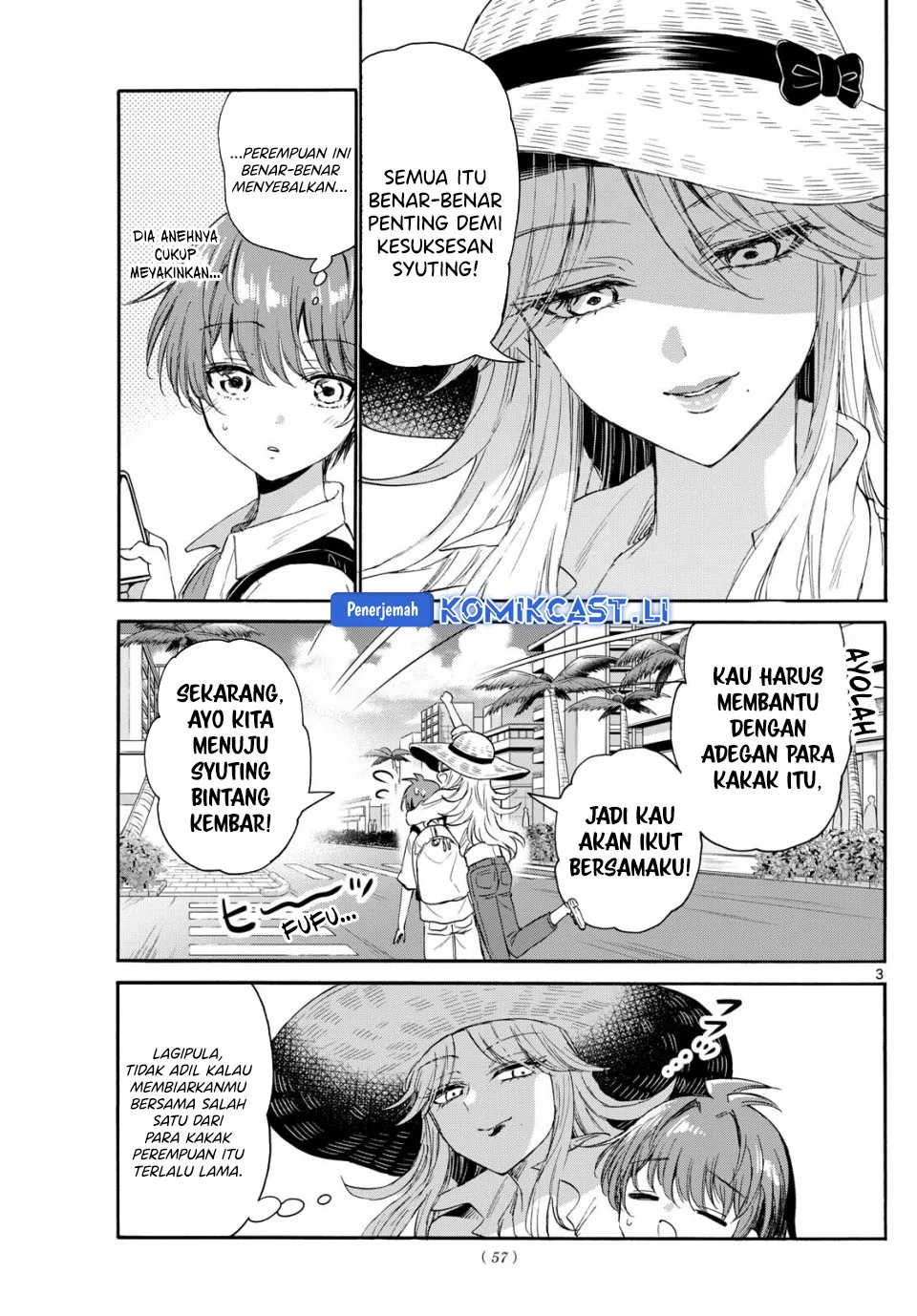 Mikadono Sanshimai wa Angai, Choroi Chapter 99 Gambar 3
