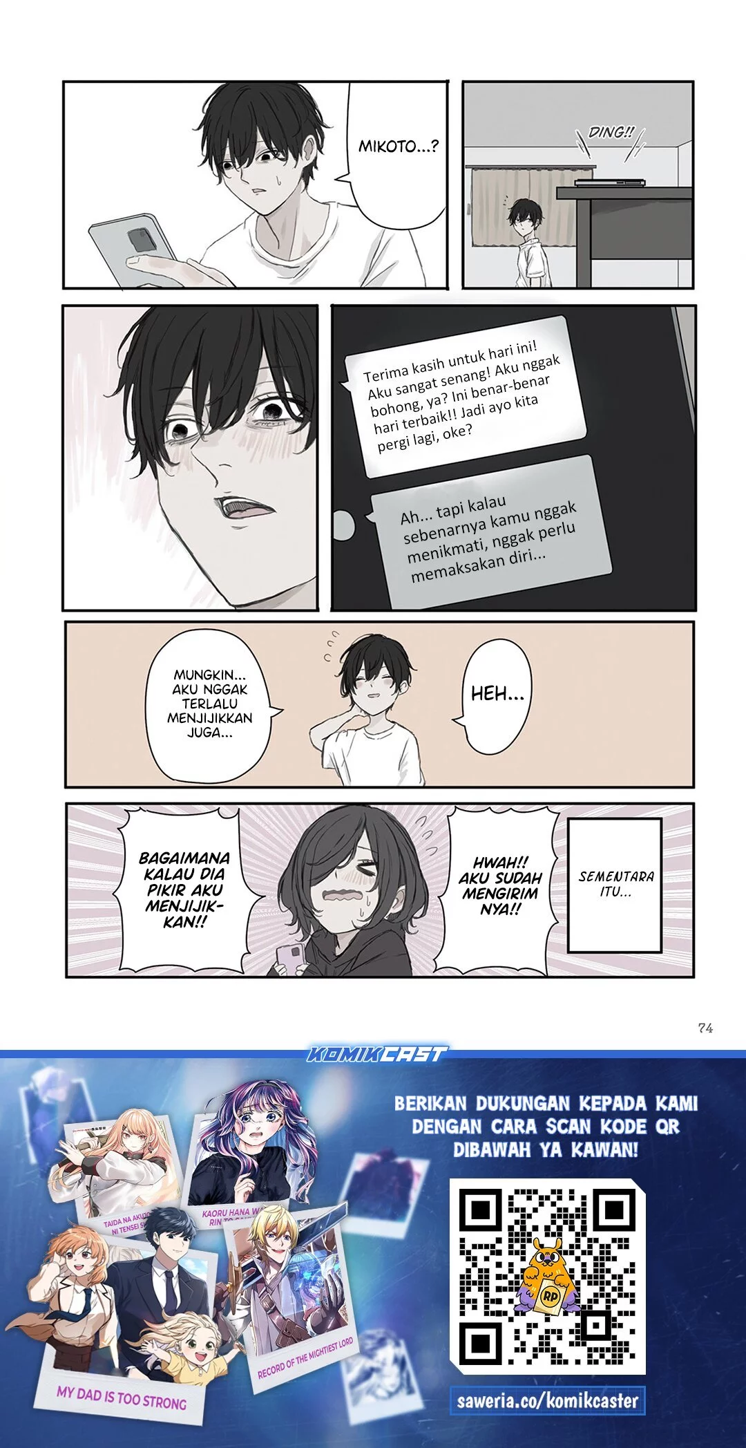 Mikoto-chan wa Kirawaretakunai! Chapter 24 Gambar 7