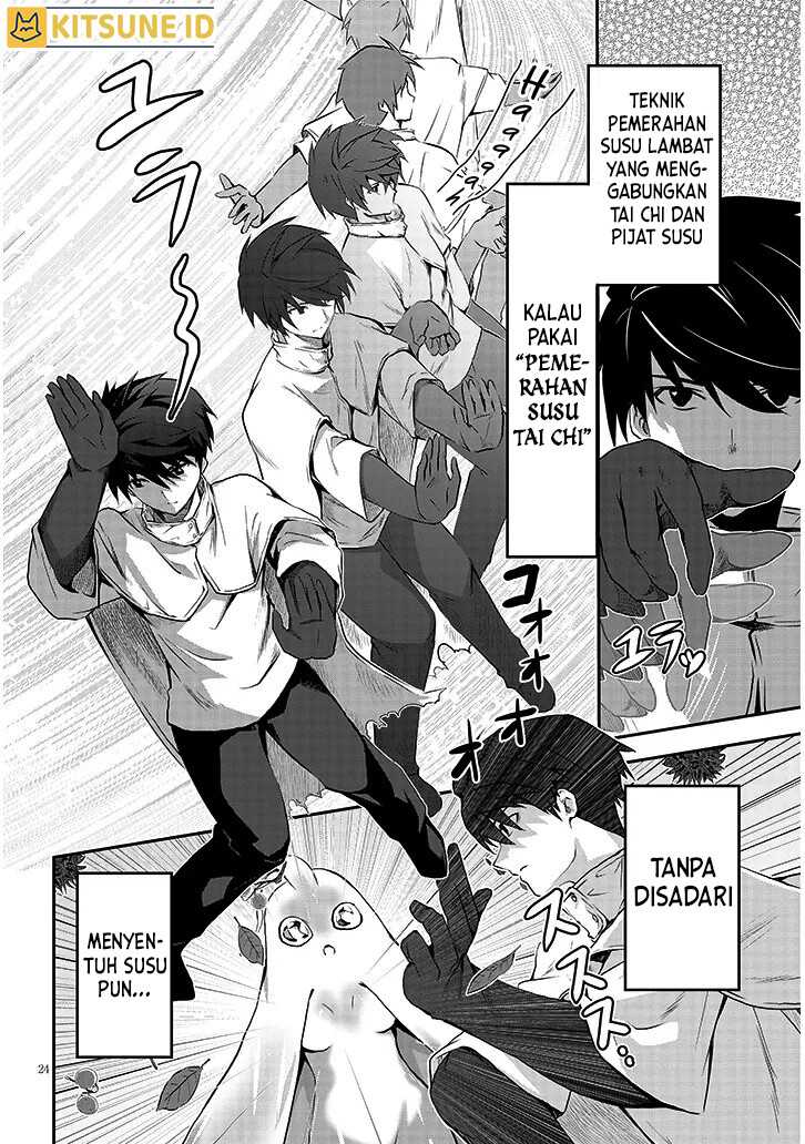 Milk-shibori Hunter no Isekai Sakunyuuki ~Nouka no Saenai Otoko ga Arayuru Shuzoku no Chiku-B o Moteasobi-toriko ni Suru~ Chapter 2 Gambar 25