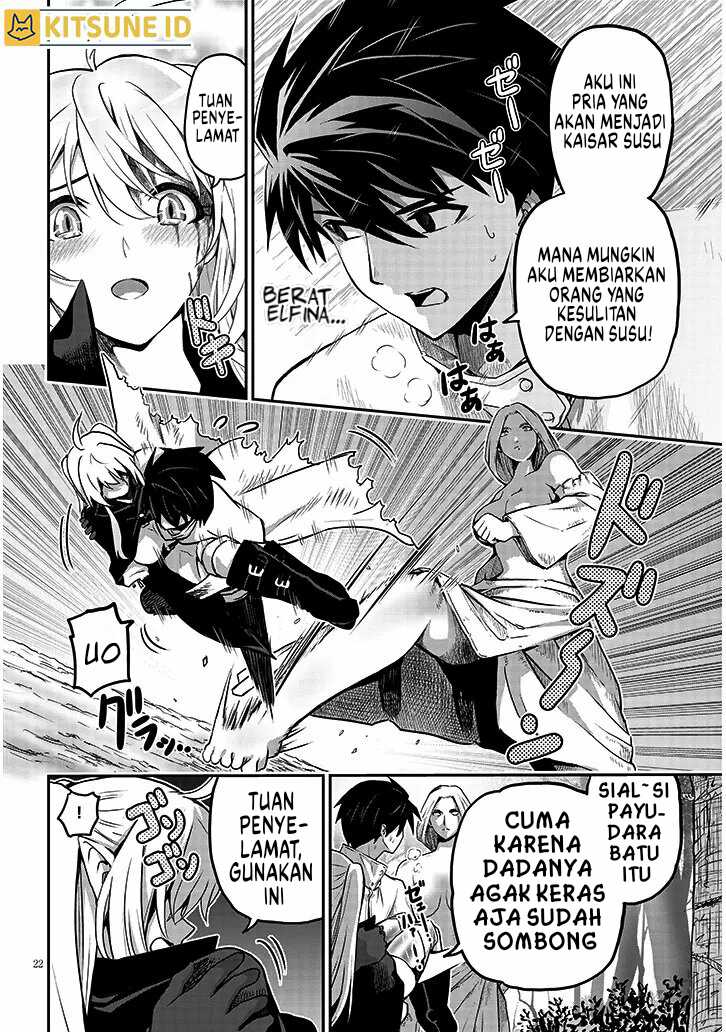 Milk-shibori Hunter no Isekai Sakunyuuki ~Nouka no Saenai Otoko ga Arayuru Shuzoku no Chiku-B o Moteasobi-toriko ni Suru~ Chapter 4 Gambar 23