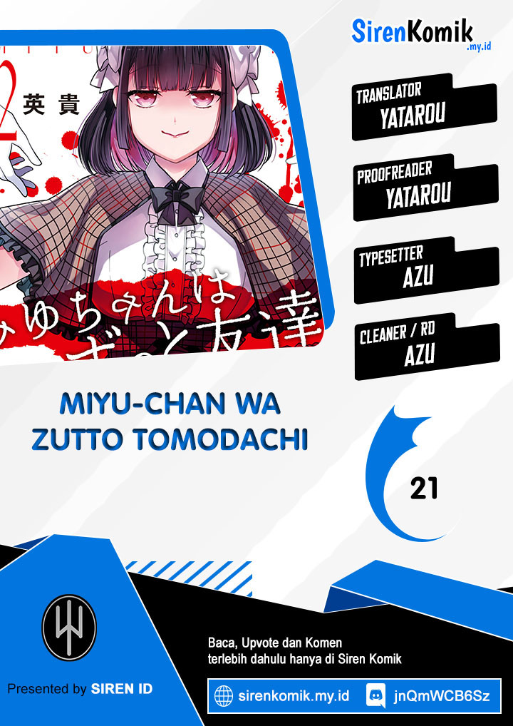 Baca Komik Miyu-chan wa Zutto Tomodachi Chapter 21 Gambar 1