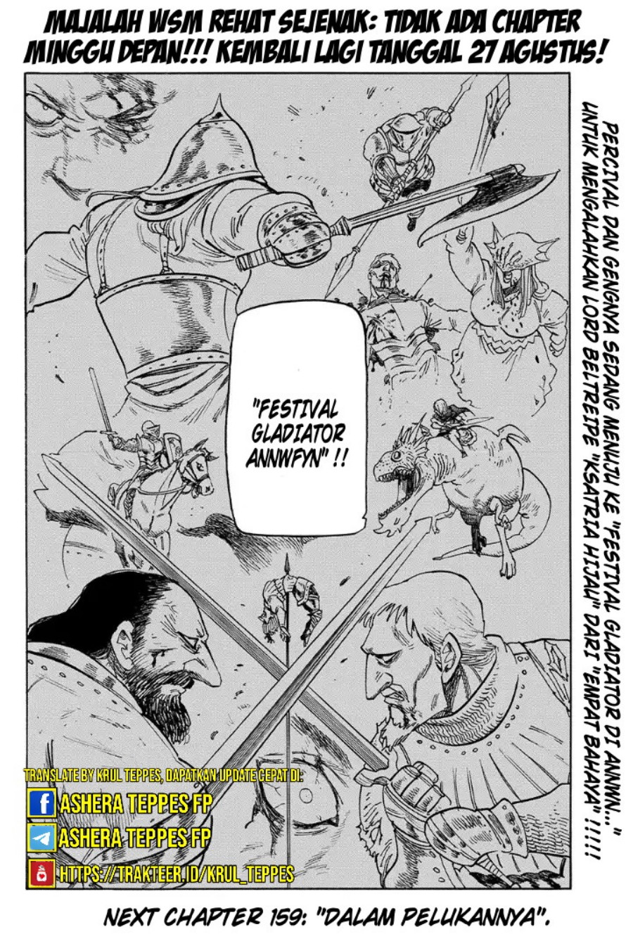 Mokushiroku no Yonkishi Chapter 158 Gambar 21
