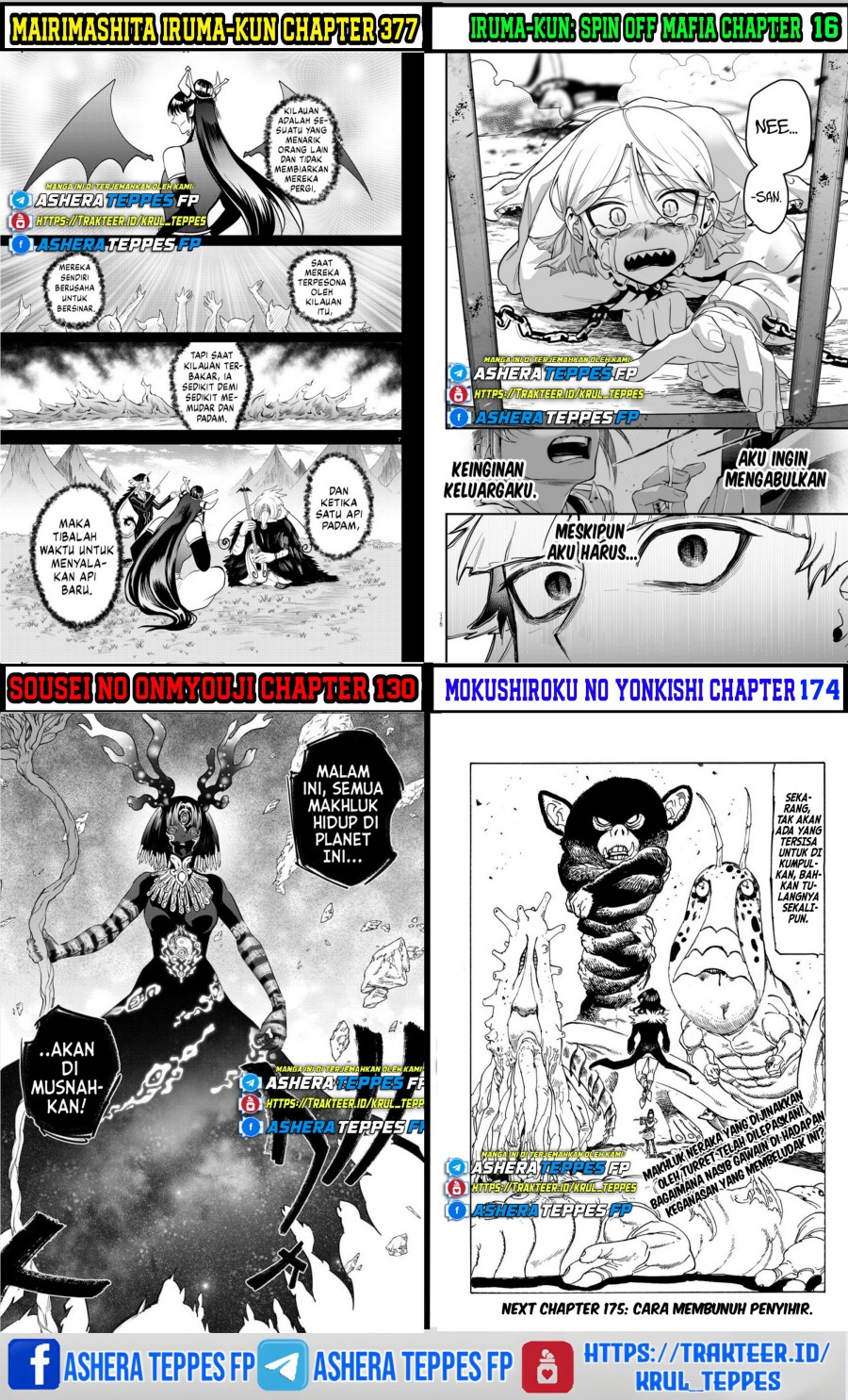 Mokushiroku no Yonkishi Chapter 170 Gambar 27