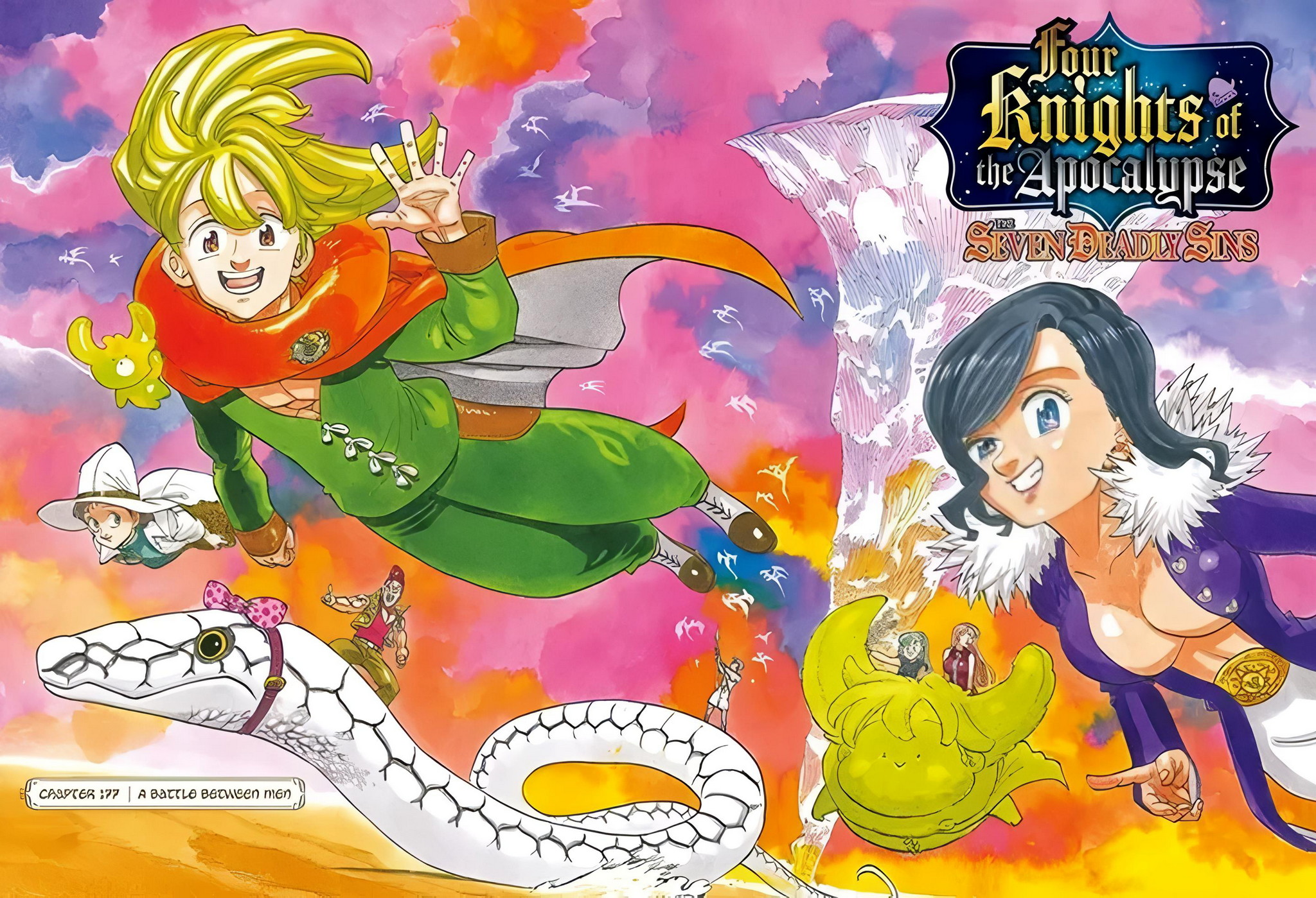 Baca  Mokushiroku no Yonkishi Chapter 177 Gambar 2