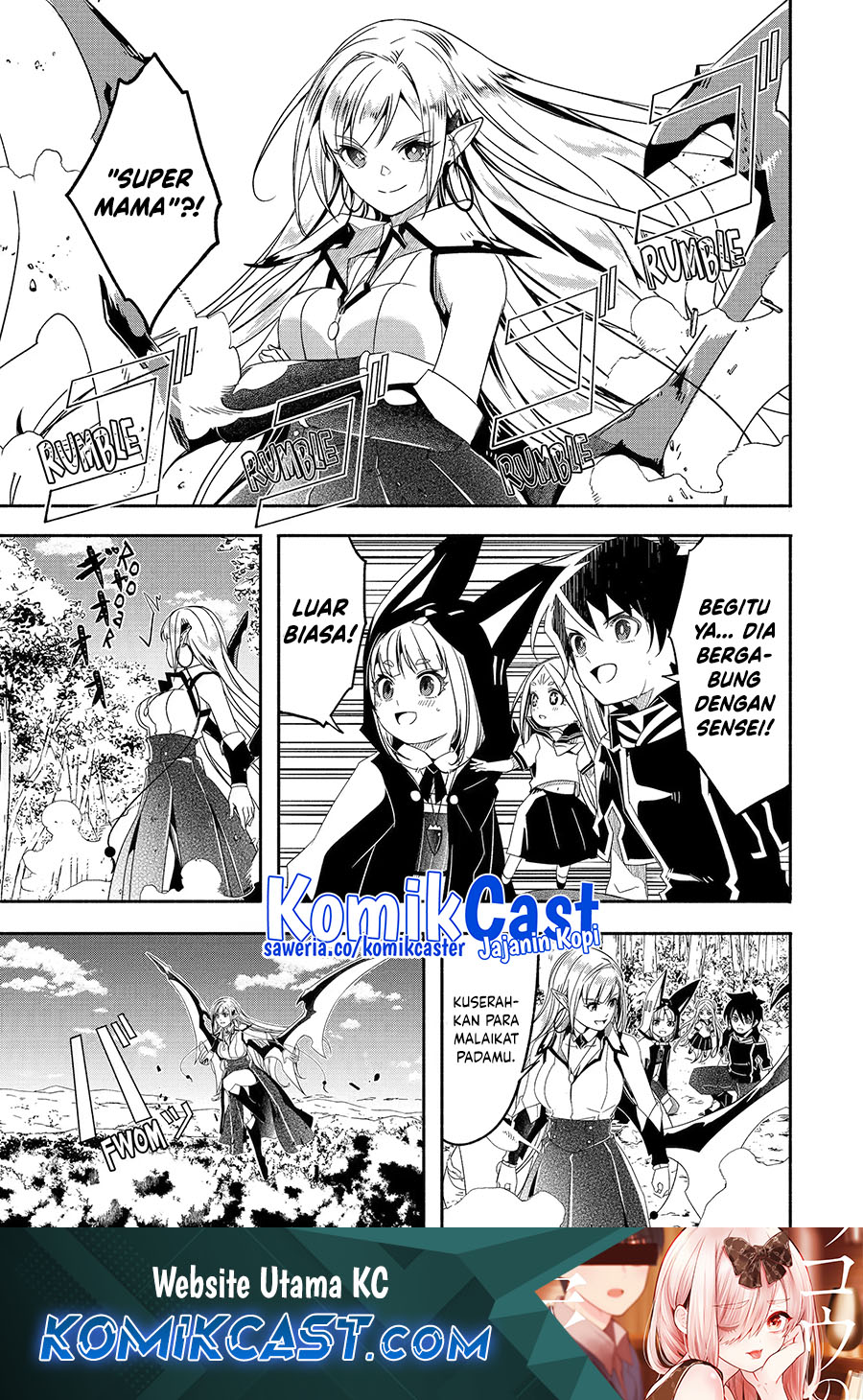 Baca Komik Mom, Please Don’t Come Adventuring With Me! Chapter 26.1 Gambar 1