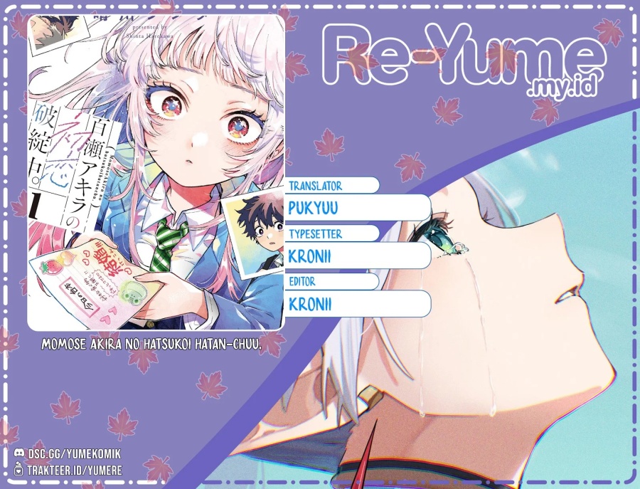 Baca Komik Momose Akira no Hatsukoi Hatan-chuu. Chapter 14 Gambar 1