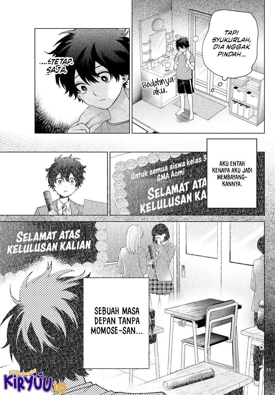 Momose Akira no Hatsukoi Hatan-chuu. Chapter 17 Gambar 14