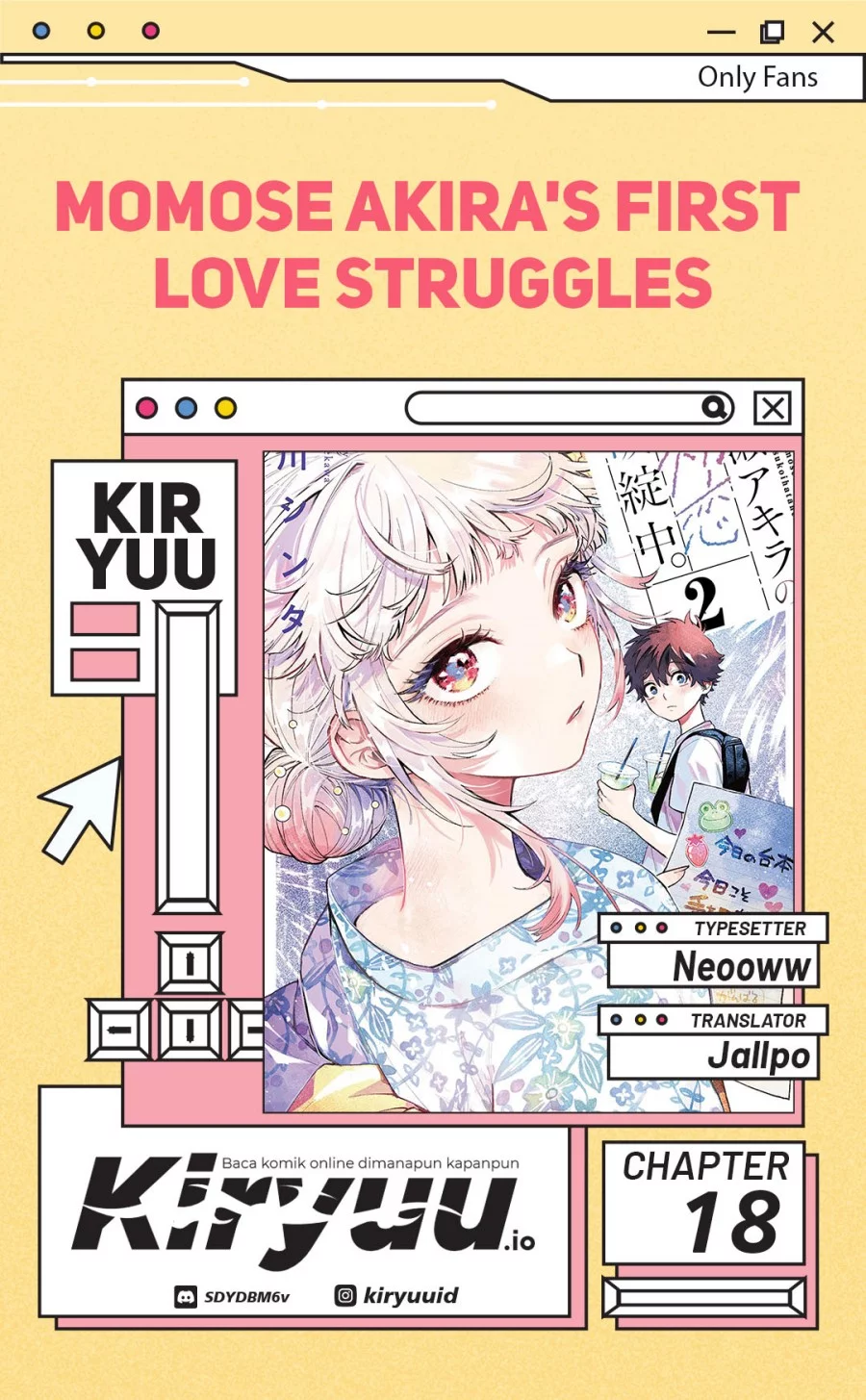 Baca Komik Momose Akira no Hatsukoi Hatan-chuu. Chapter 18 Gambar 1