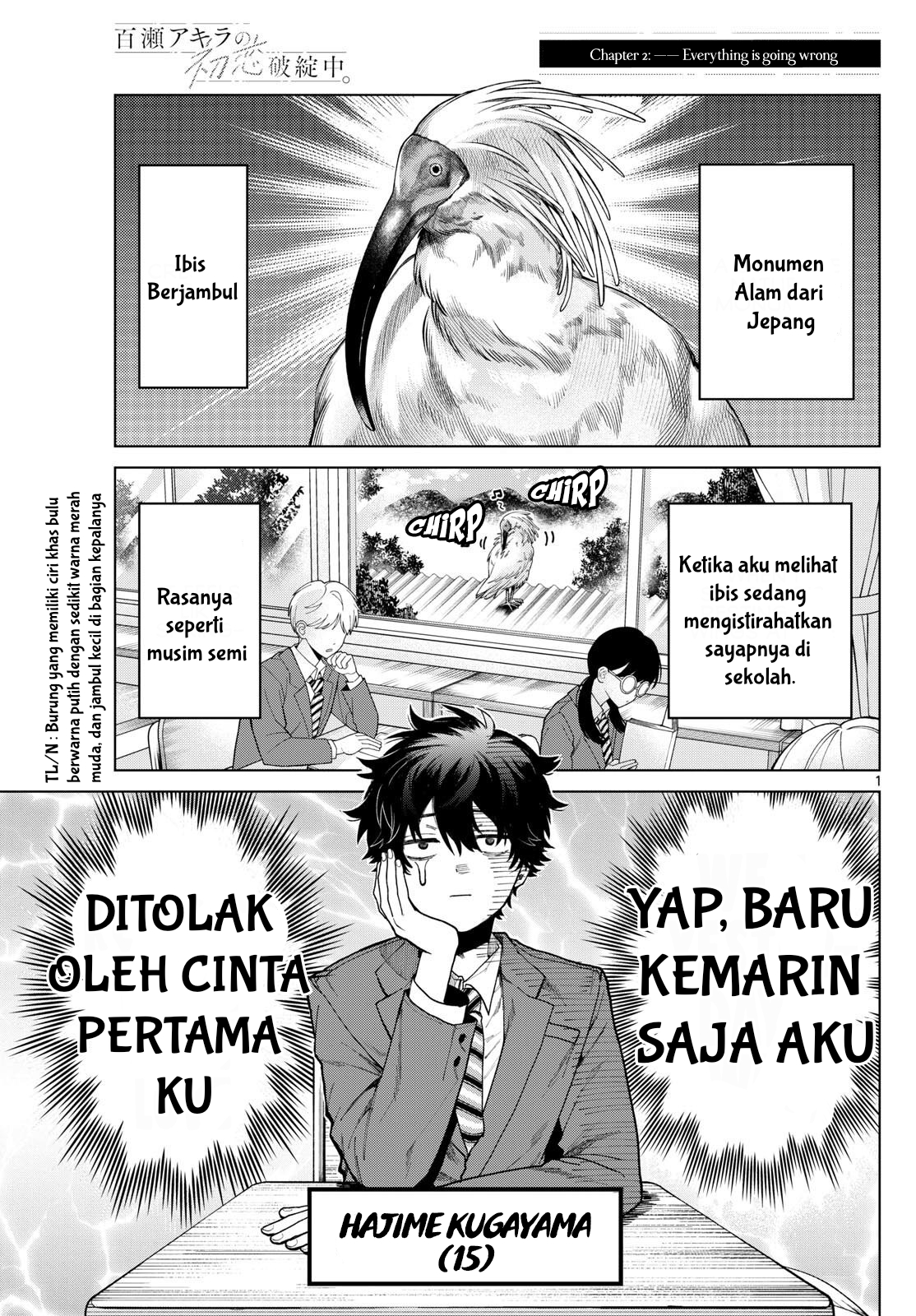 Baca Momose Akira no Hatsukoi Hatan-chuu. Chapter 2 Gambar 2