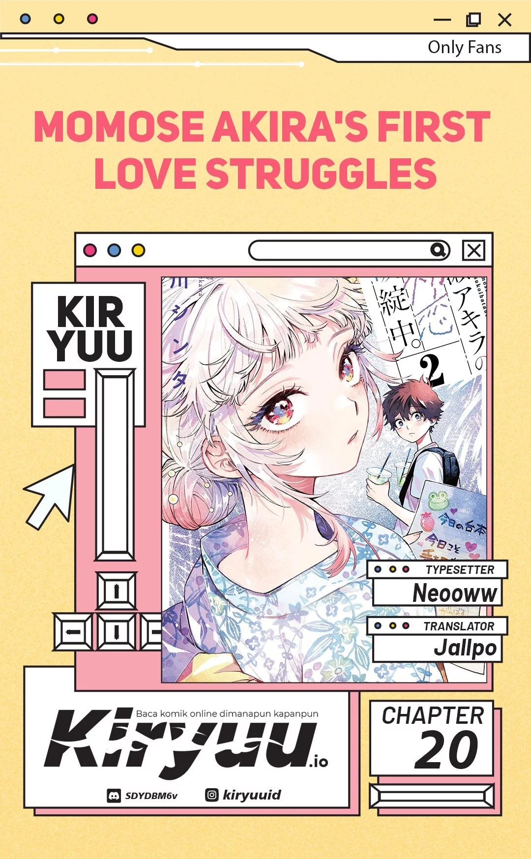 Baca Komik Momose Akira no Hatsukoi Hatan-chuu. Chapter 20 Gambar 1