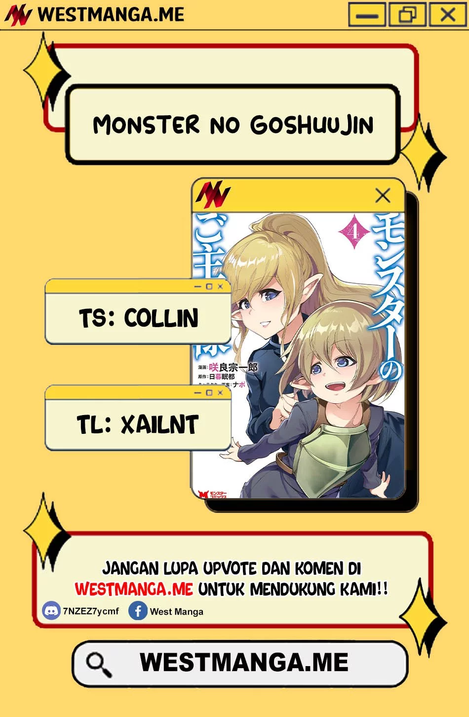 Monster no Goshujin-sama Chapter 84 Gambar 4