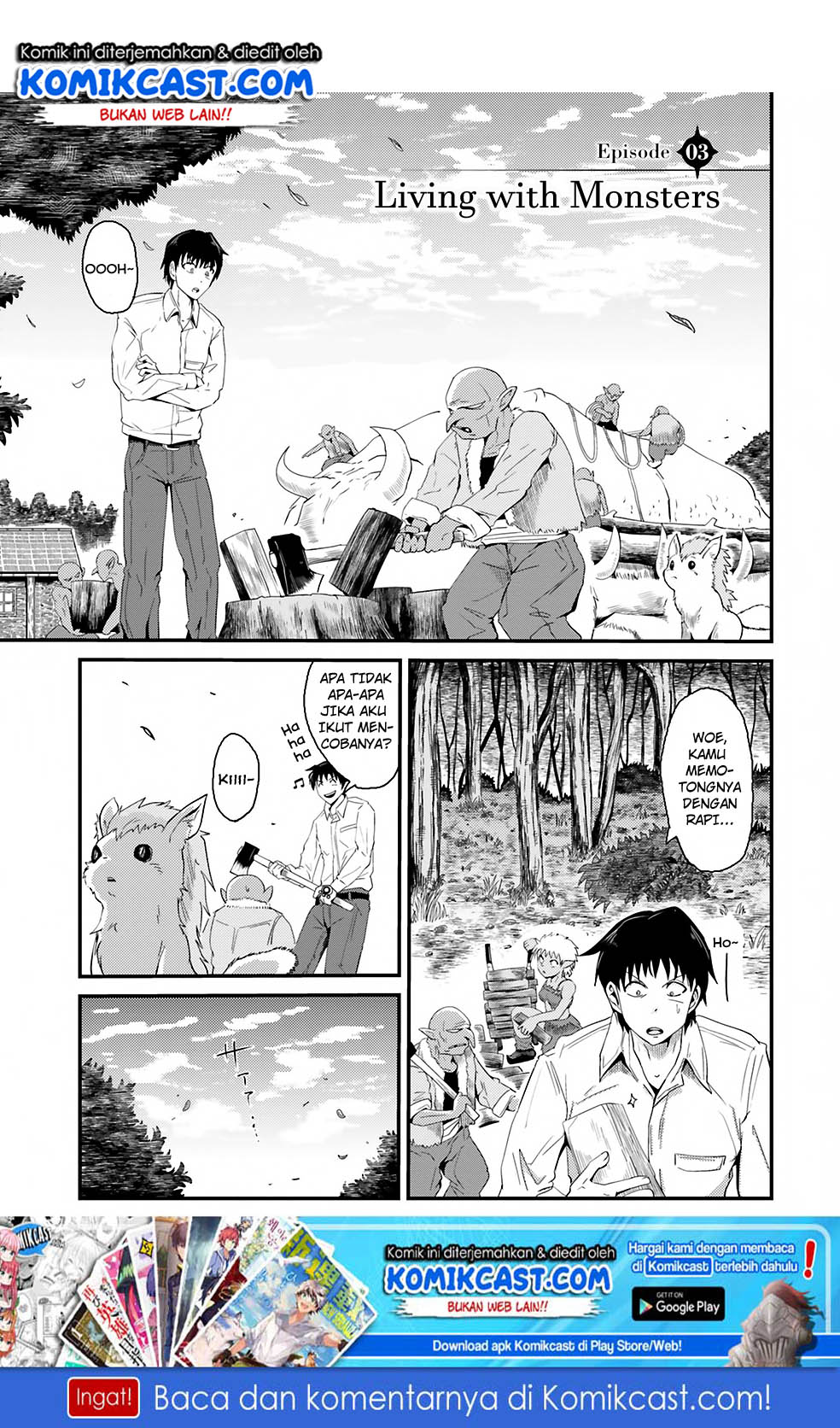 Baca  Monster Partner of the Vast Sea of Trees Chapter 3 Gambar 2