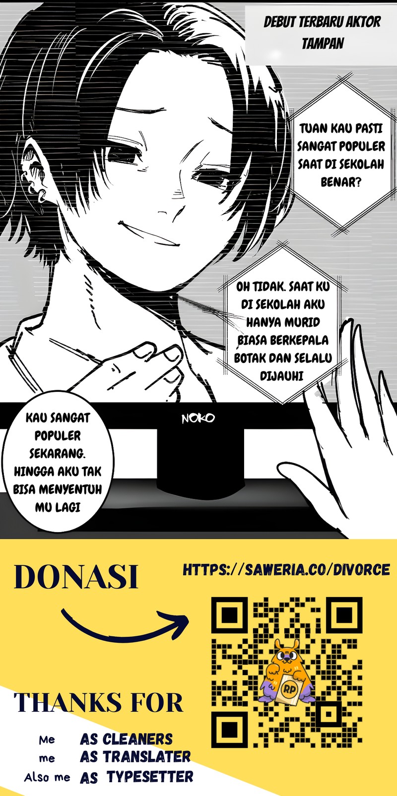 Baca Manga Mou Furenai Kimi I Won’t Touch You Anymore Chapter 1 Gambar 2