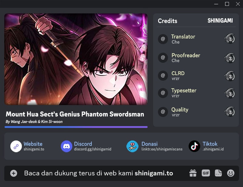 Baca Komik Mount Hua Sect’s Genius Phantom Swordsman Chapter 42 Gambar 1